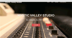 Desktop Screenshot of mysticvalleystudio.com