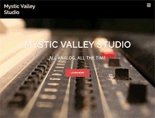Tablet Screenshot of mysticvalleystudio.com